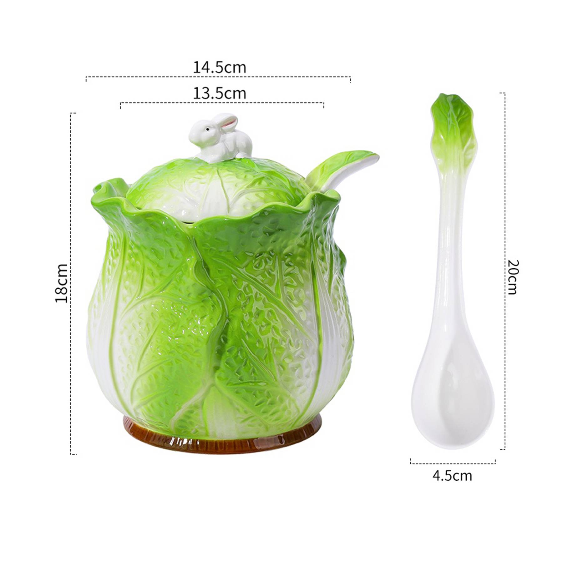 5.5寸白菜猪油罐 product image