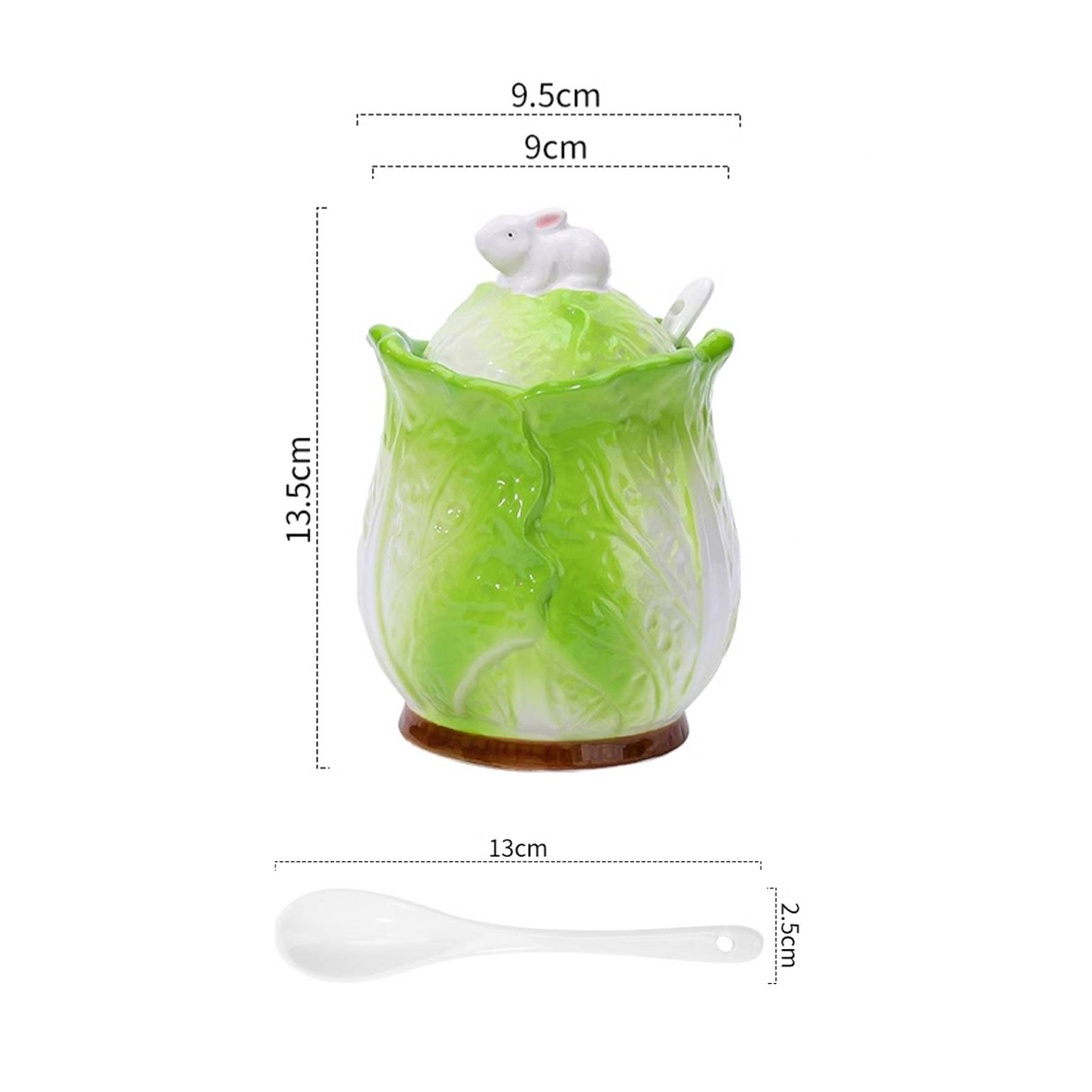 3.5寸白菜调味罐 product image