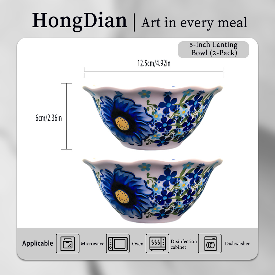 5寸蓝亭碗*2 product image