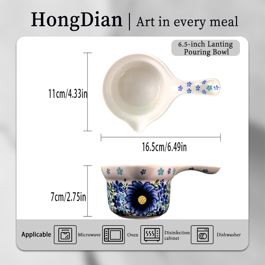 6.5寸蓝亭引流碗 product image