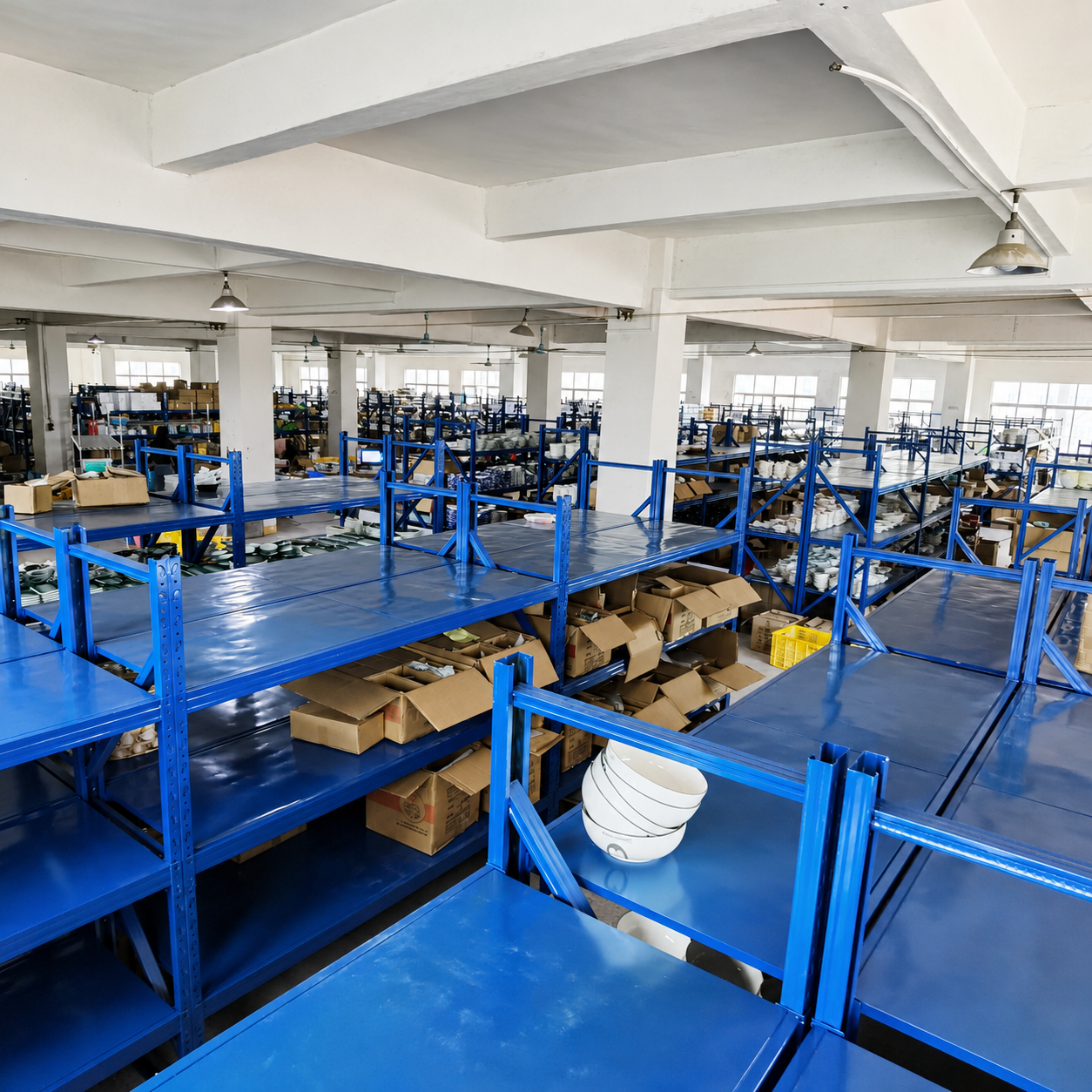 HongDian factory warehouse and fulfillment area